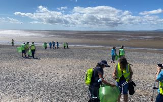 Litter pic volunteers 2022 Morecambe