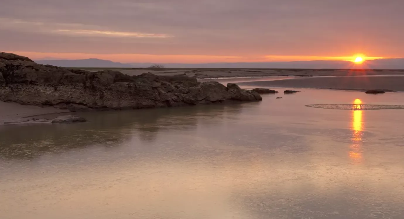 Sunset over the Bay