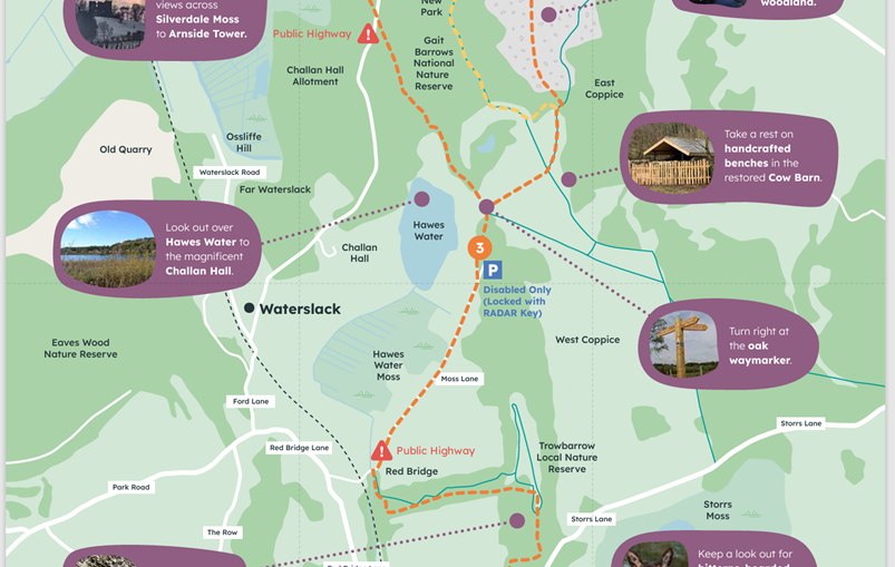 Tramper Trail Route