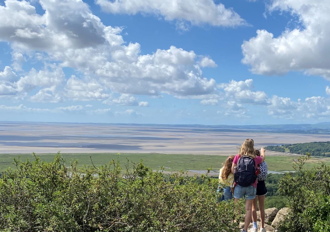 View From Warton Crag Morecambe Bay By Jo Scaled