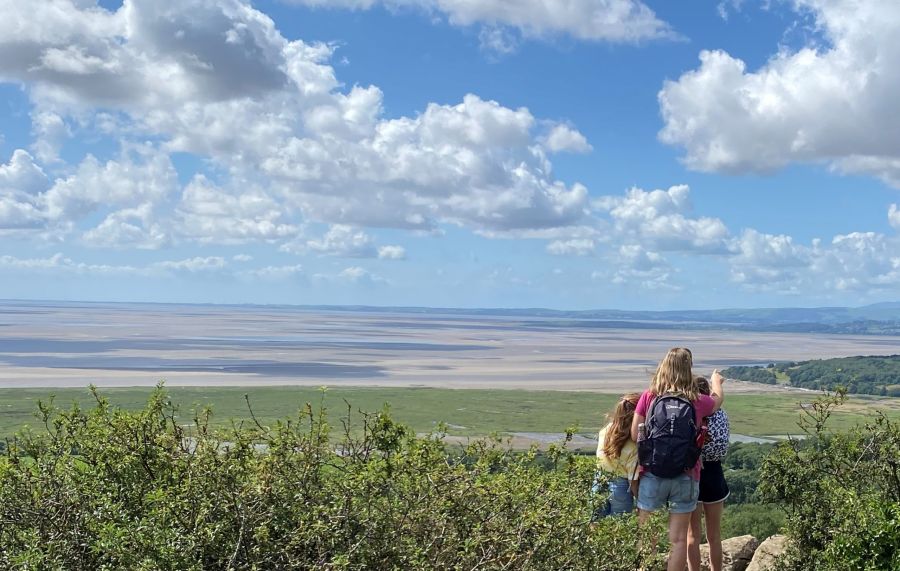 View From Warton Crag Morecambe Bay By Jo Scaled