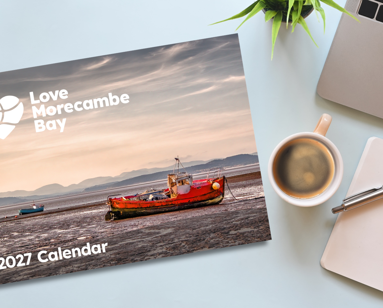 2027 Fundraising Calendar Flat Lay Promo