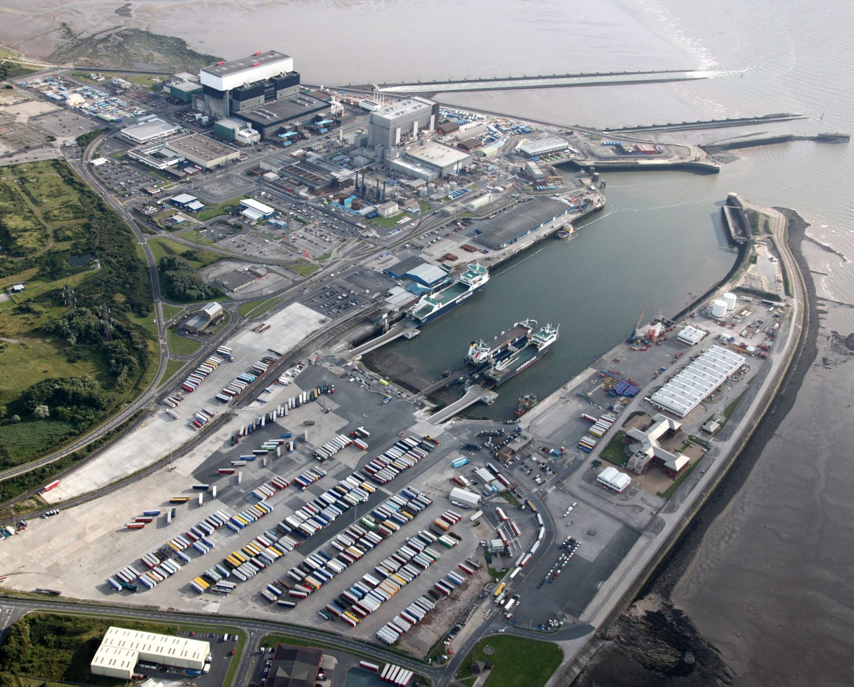 Hpl Aerial Phot Of Heysham Port Scaled